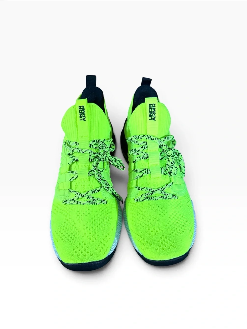 Under Armour Men’s Neon Yellow & Black Athletic Running Shoes
